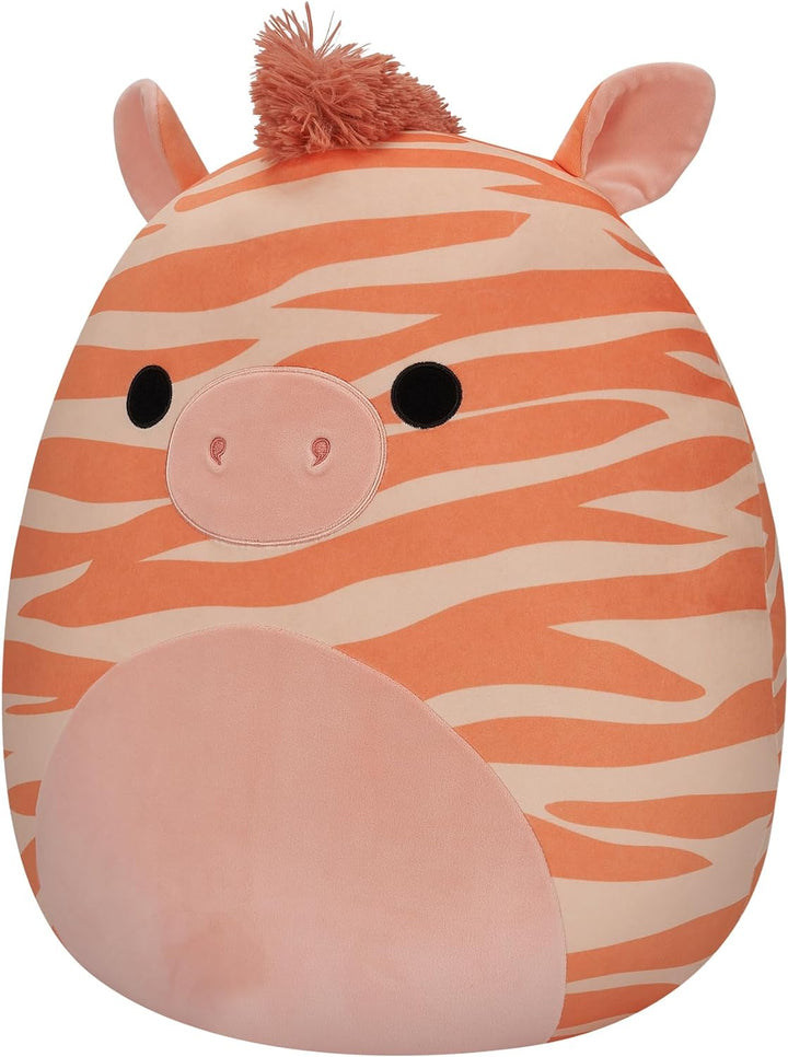 Squishmallows 20'' Peach Zebra Plush