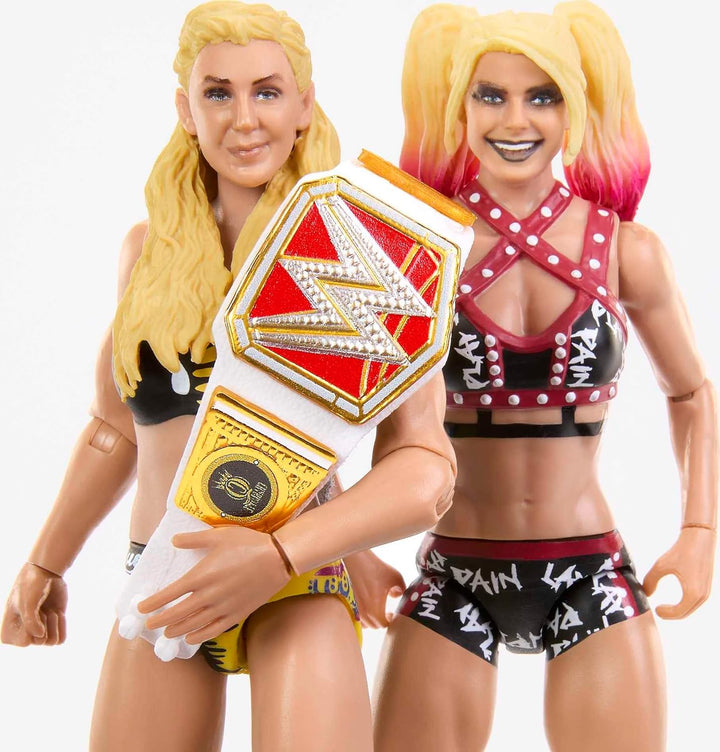 WWE Championship Showdown Figures Action Figure Pack (Charlotte Flair vs Alexa Bliss)