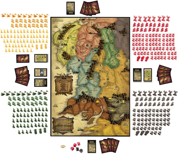 Risk: The Lord of the Rings Trilogy Edition Board Game