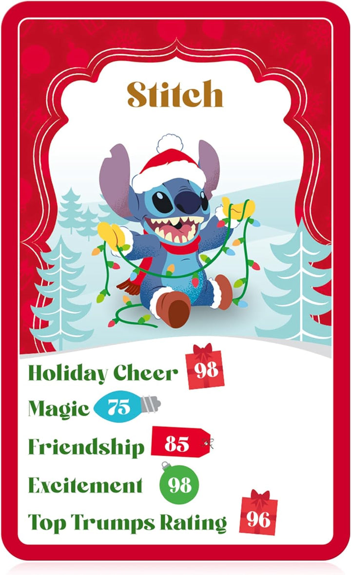 Top Trumps Specials Disney Christmas Card Game