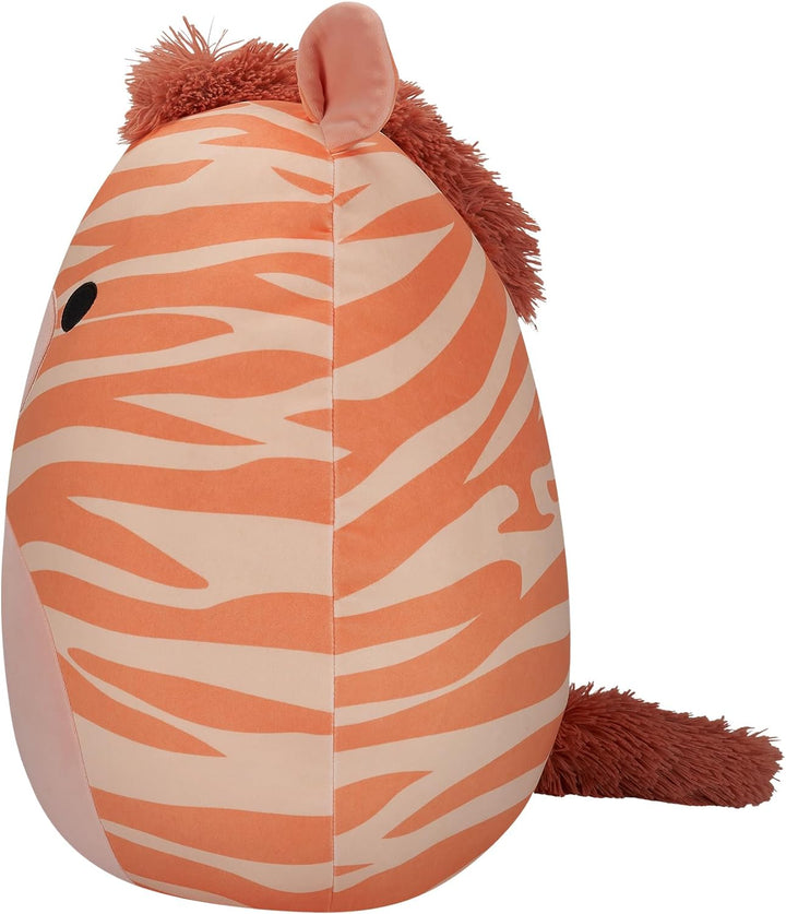 Squishmallows 20'' Peach Zebra Plush