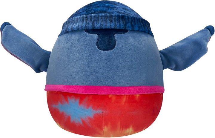 Squishmallows Disney 8" Tie-Dye Stitch Wearing a Beanie Plush