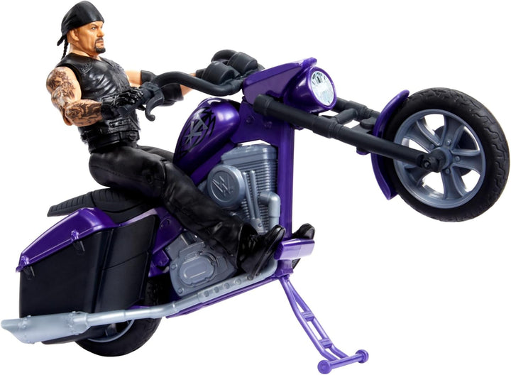 WWE Wrekkin' Boneyard Slamcycle and Undertaker Action Figure