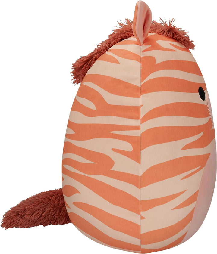 Squishmallows 20'' Peach Zebra Plush