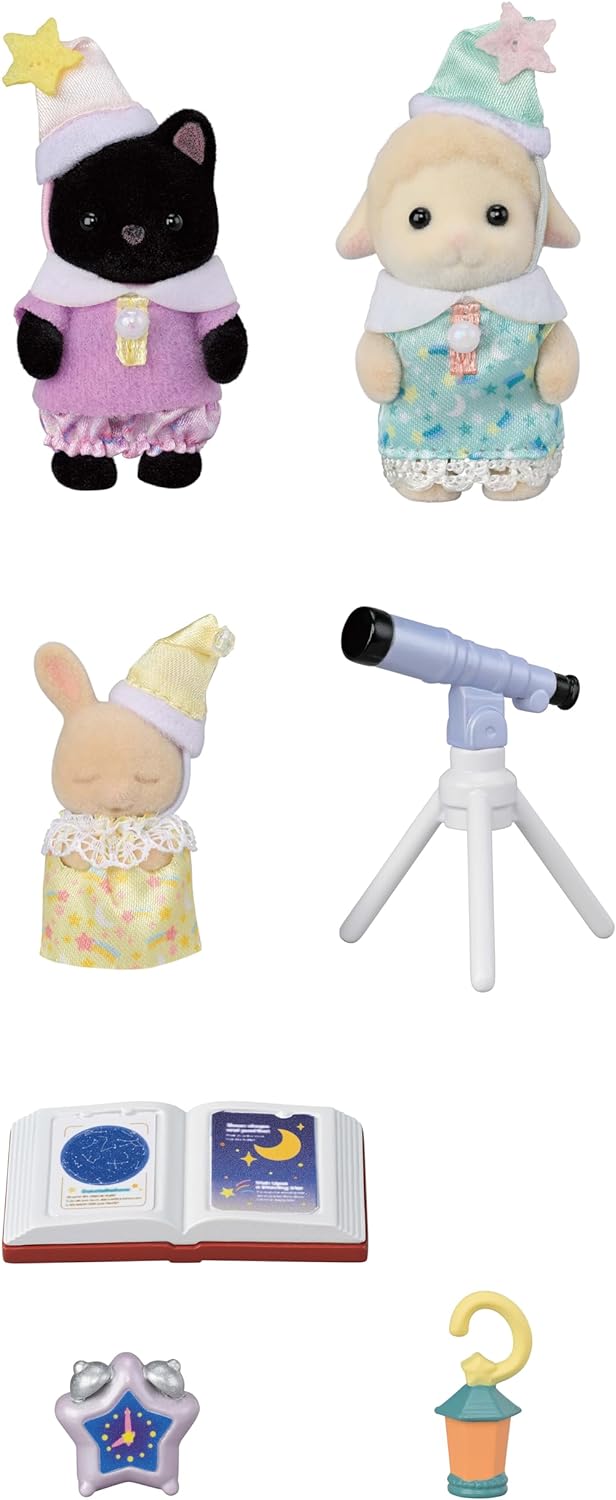 Sylvanian Families Nursery Friends Sleepover Party Trio