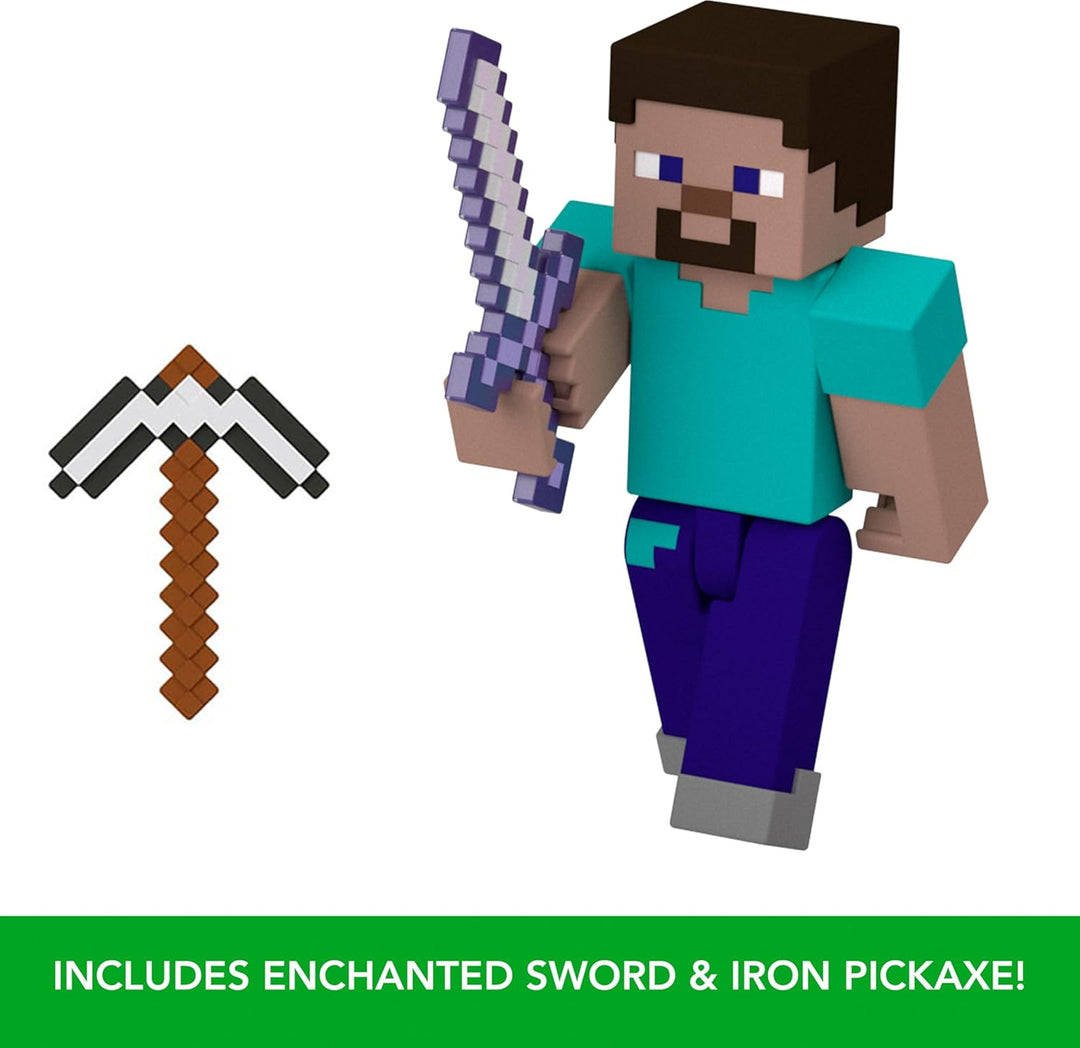 Minecraft 3.25" Steve Action Figure