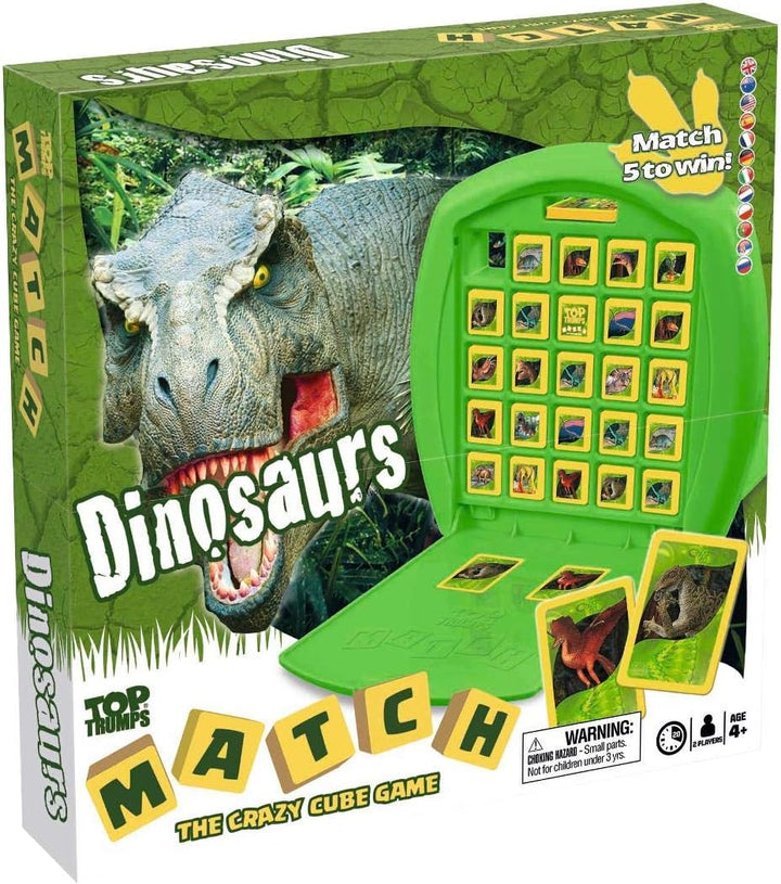 Top Trumps Match Dinosaurs Board Game