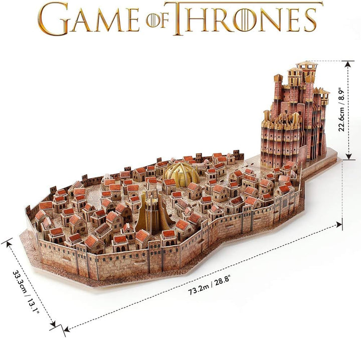 House of the Dragon  King's Landing 3D Puzzle