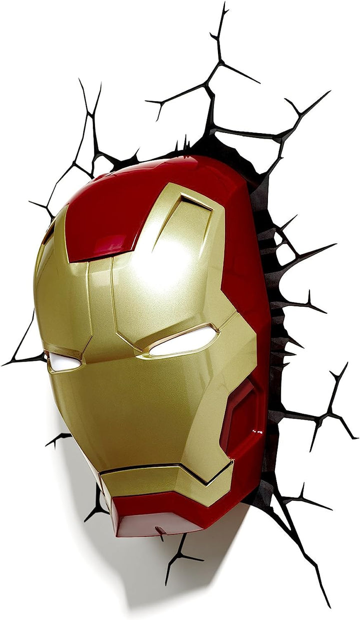 Marvel Iron Man 3D Wall-Mounted Deco Light