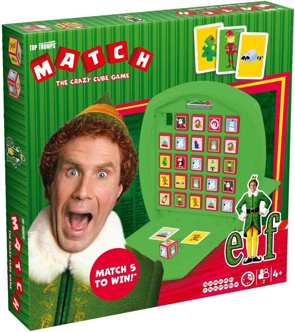 Top Trumps Match Elf Board Game