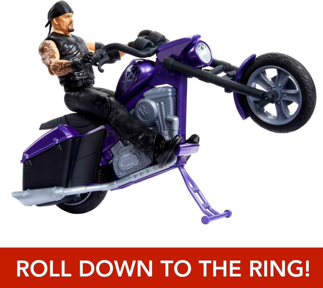 WWE Wrekkin' Boneyard Slamcycle and Undertaker Action Figure