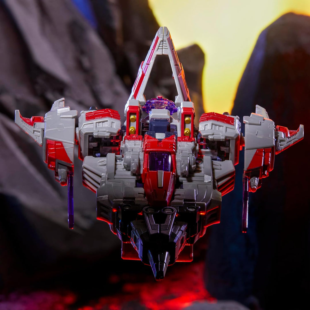 Transformers Generations Legacy United Voyager Class Cybertron Universe Starscream Action Figure