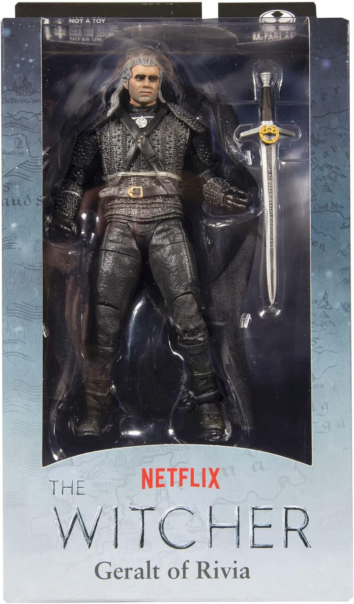 The Witcher Geralt Of Rivia 7" Figurine