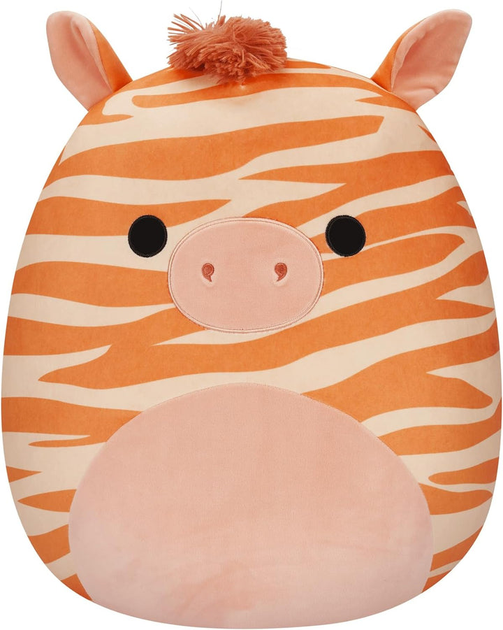 Squishmallows 20'' Peach Zebra Plush