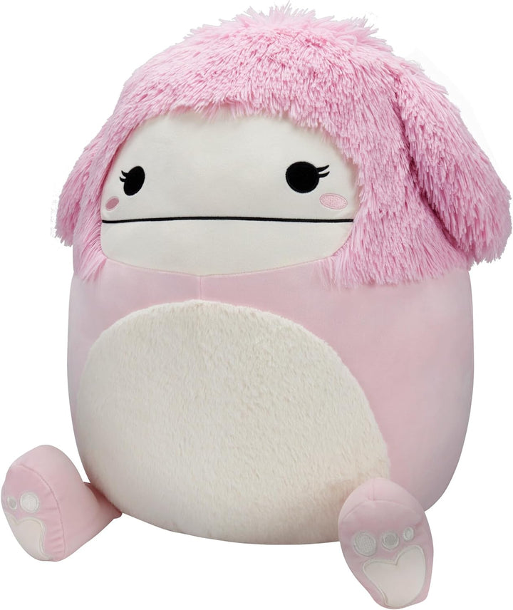 Squishmallows 20" Pink Bigfoot With Fuzzy Belly Plush