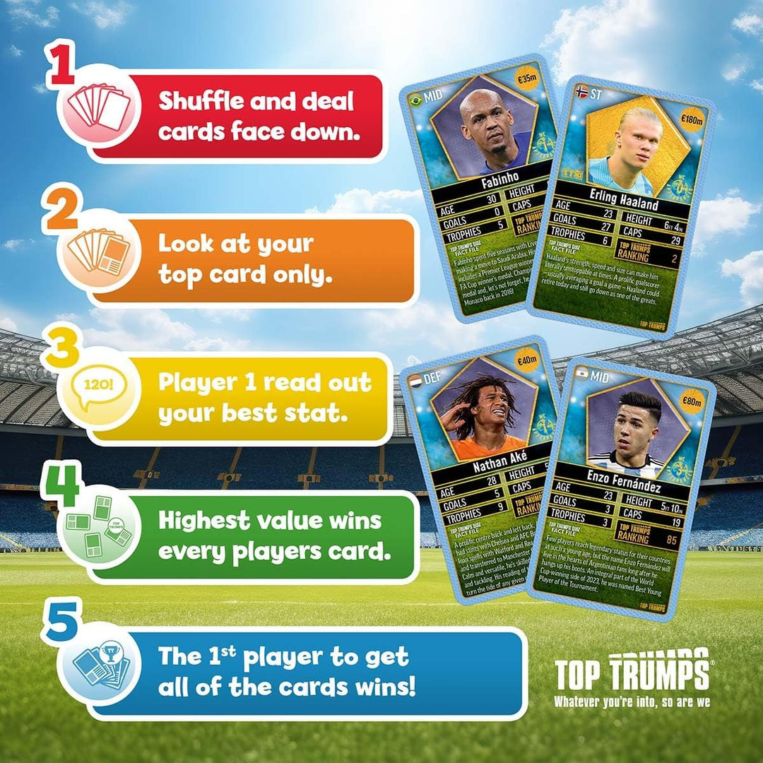 Top Trumps World Football Stars Top 200 (Pack 3)