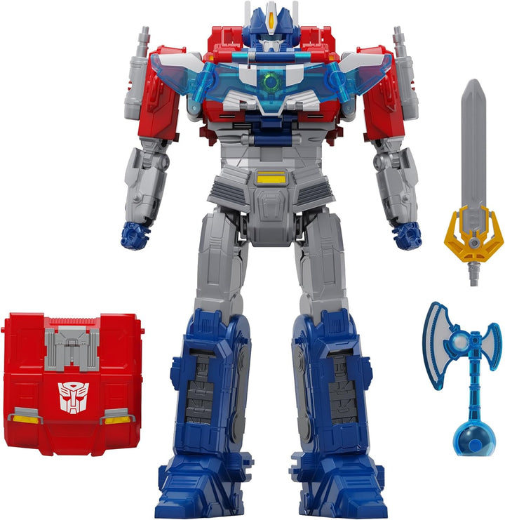 Transformers One Power Flip Optimus Prime (Orion Pax) Action Figure