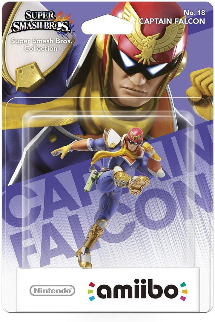 Nintendo Amiibo Character - Captain Falcon (Super Smash Bros Collection)