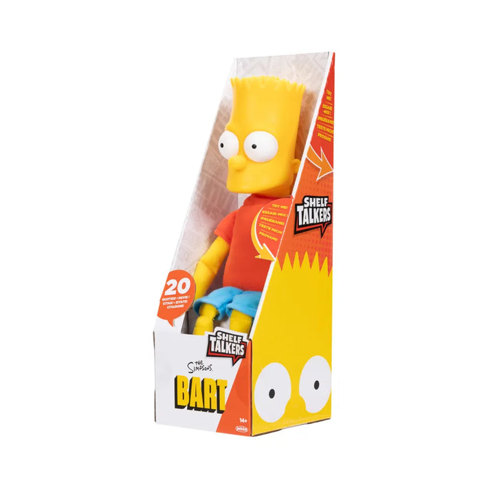 The Simpsons Shelf Talkers Bart Simpson Talking 12" Figure