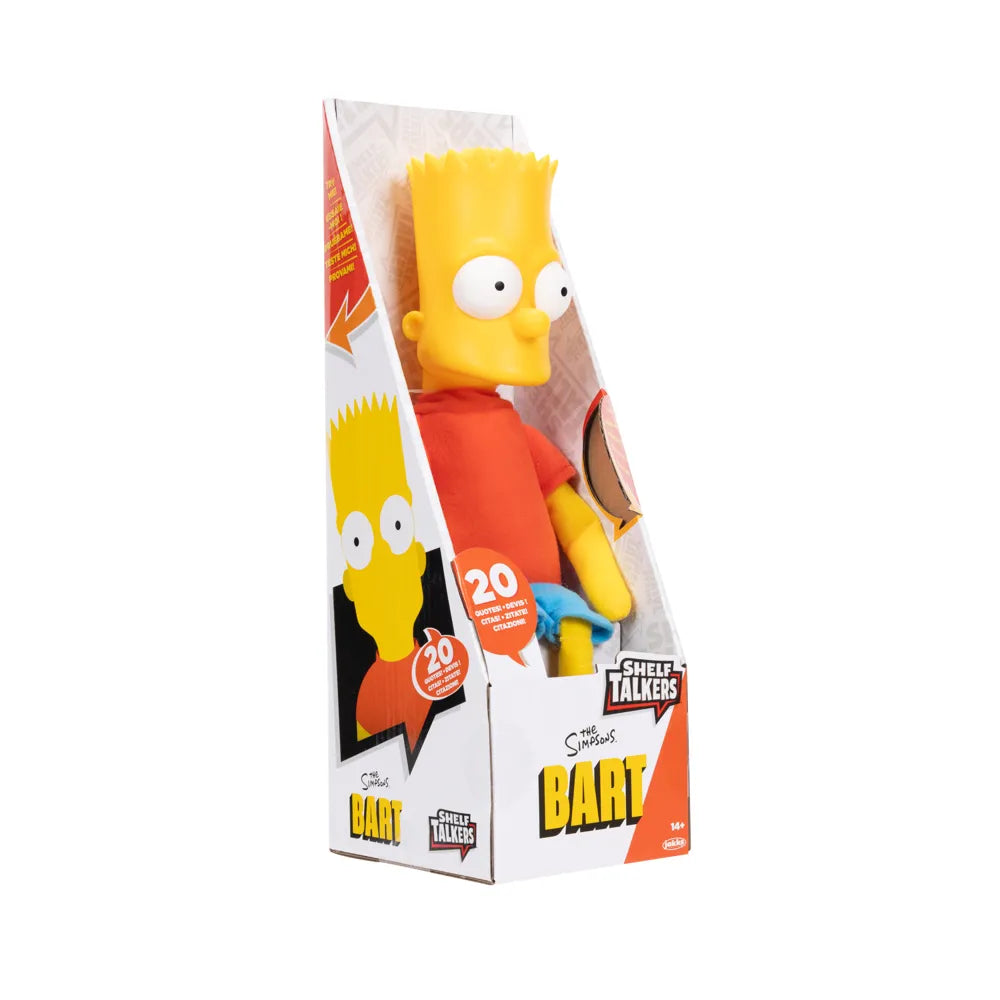 The Simpsons Shelf Talkers Bart Simpson Talking 12" Figure