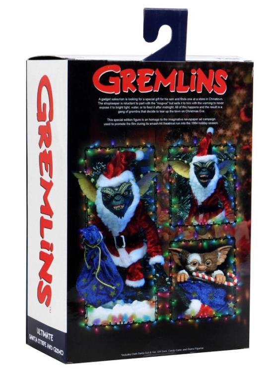 NECA Gremlins Santa Stripe & Gizmo Ultimate 7" Action Figure Two-Pack