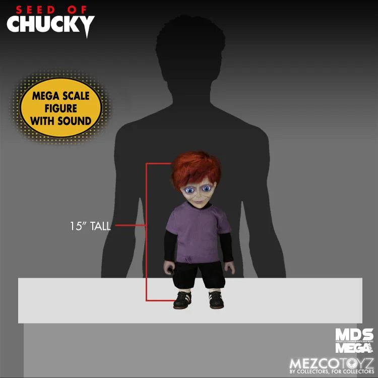 Seed of Chucky Mezco Designer Series 15" Mega Scale Talking Glen