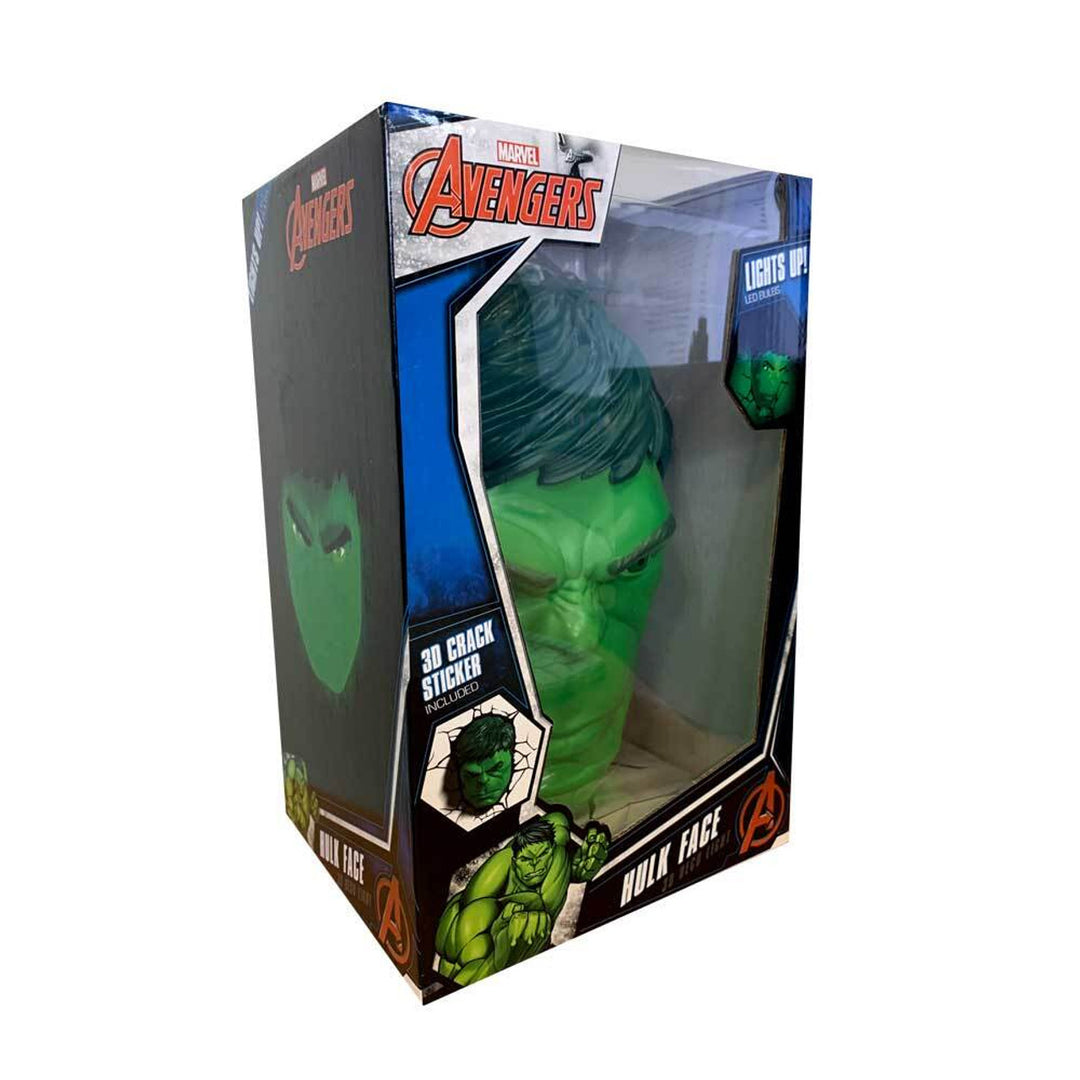 Marvel Hulk Face Wall 3D Deco Light