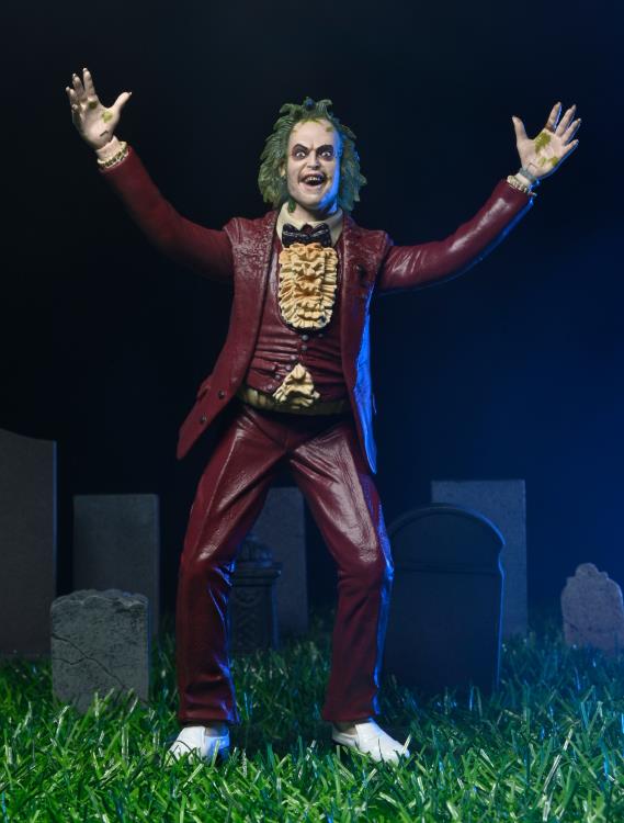 NECA Beetlejuice (Red Tuxedo) 7" Action Figure