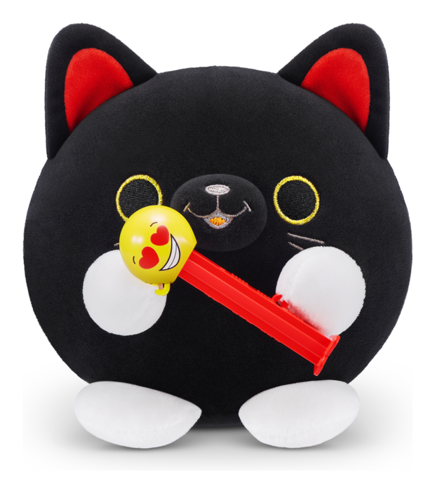 Snackles Medium Black Cat Series 1 Plush