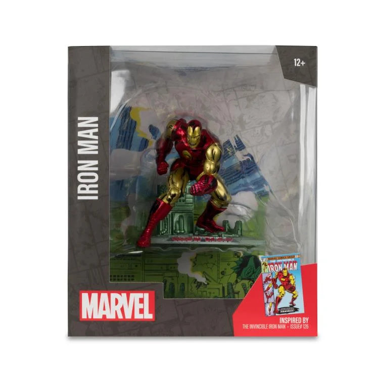 McFarlane Marvel Comics Iron Man (The Invincible Iron Man #126) 1/10 Scale Figure