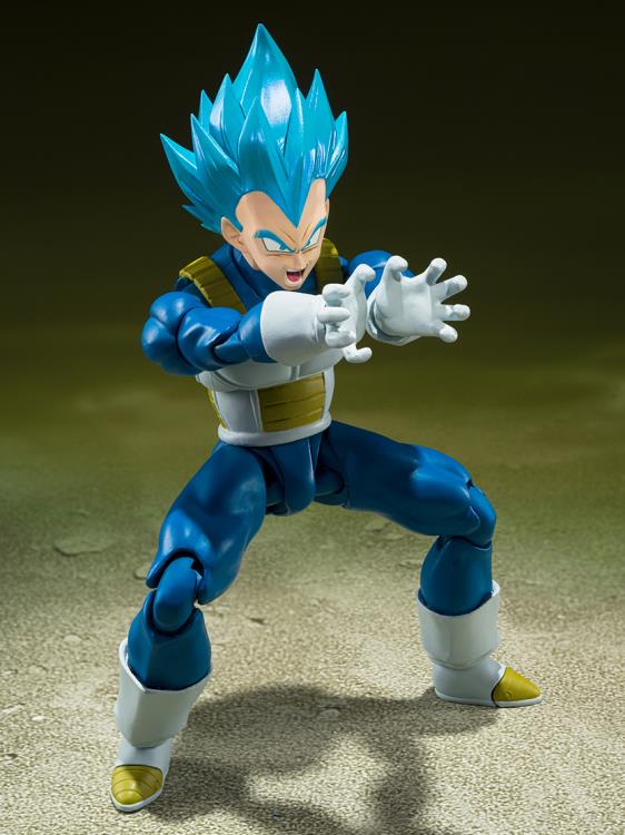 Dragon Ball Super S.H.Figuarts Super Saiyan God Super Saiyan Vegeta (Unwavering Saiyan Pride) Action Figure