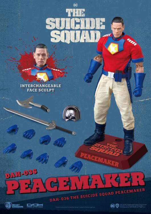 The Suicide Squad Dynamic 8ction Heroes Peacemaker Action Figure