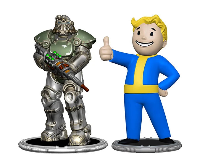 Fallout T-51 & Vault Boy (Classic) Mini Figure Set
