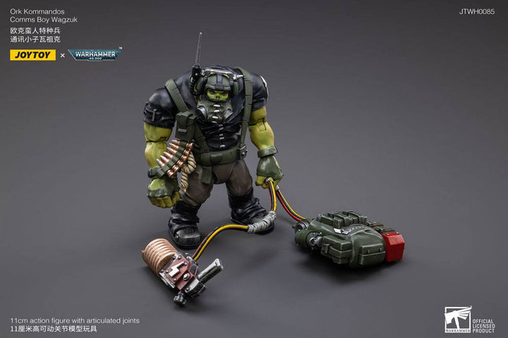 Warhammer 40K 1/18 Scale Ork Kommandos Comms Boy Wagzuk