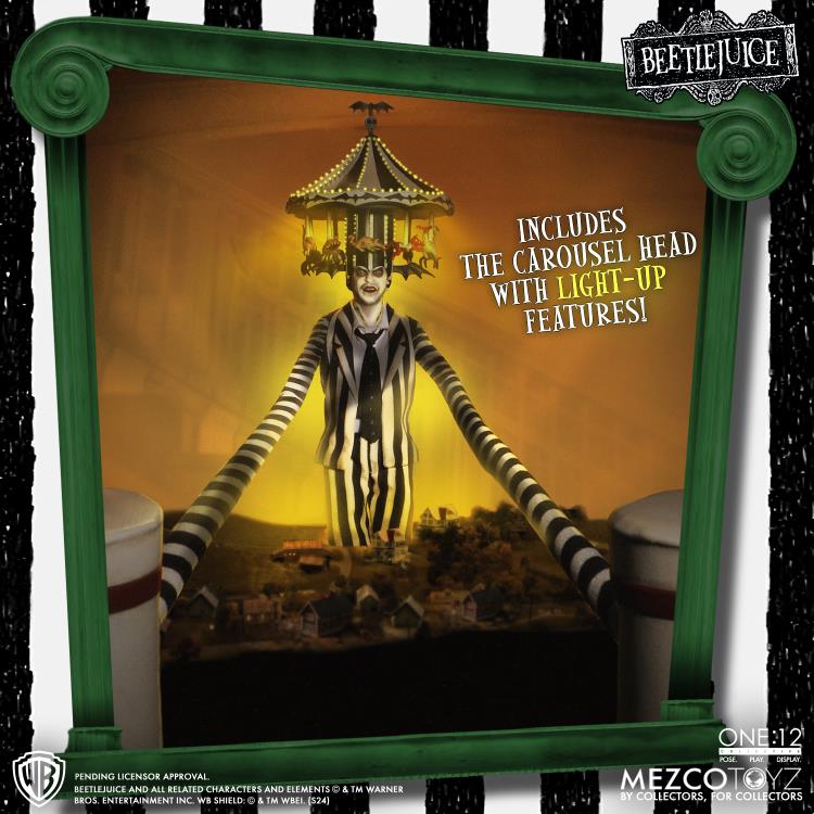 Mezco Beetlejuice (1988) One:12 Collective Beetlejuice Deluxe Edition