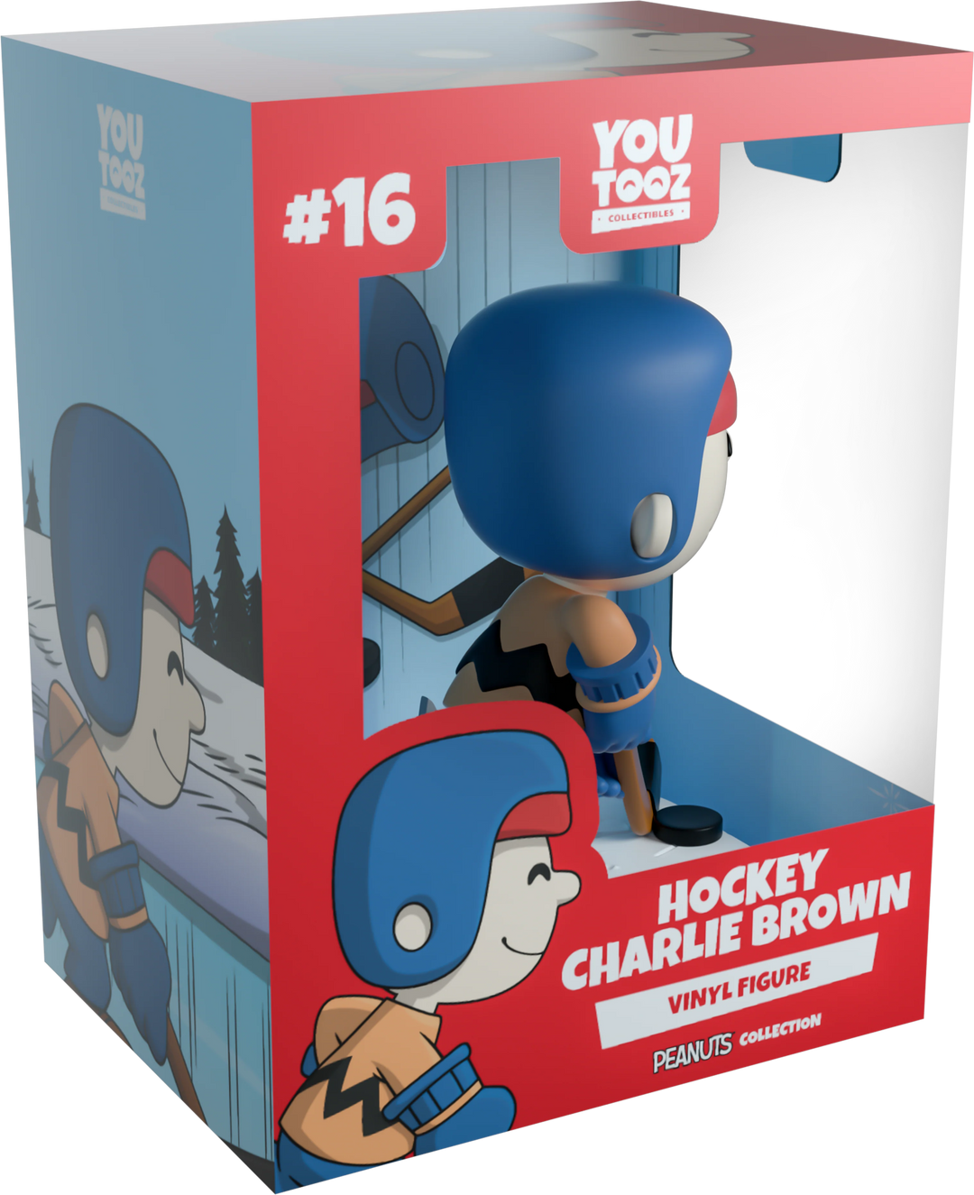 Youtooz Peanuts Hockey Charlie Brown Figure