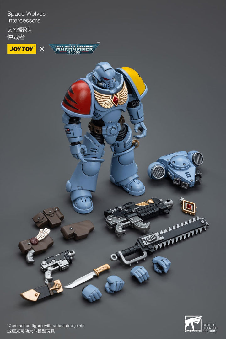 Warhammer 40K 1/18 Scale Space Wolves Intercessors