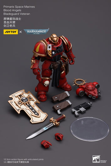 Warhammer 40K 1/18 Scale Primaris Space Marines Blood Angels Bladeguard Veteran