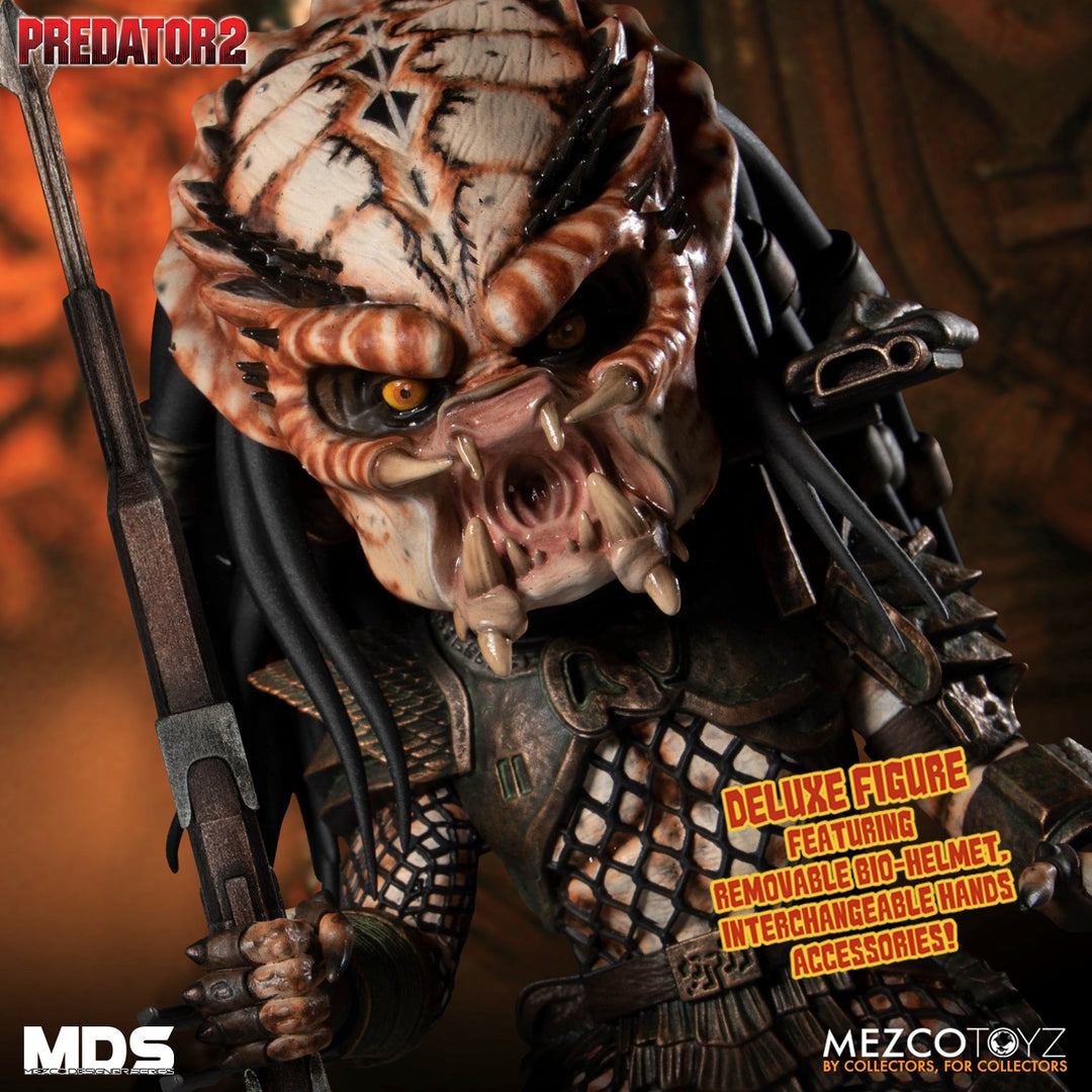 Mezco Predator 2 City Hunter Deluxe 6" Designer Series Figure