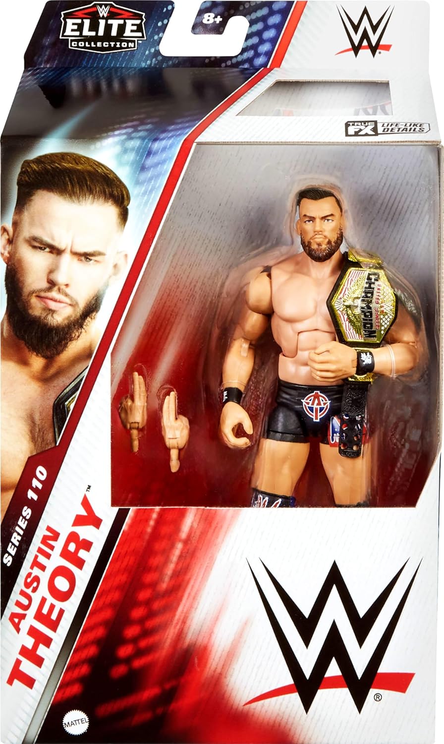 WWE Elite Collection Austin Theory with Accessories Action Figure