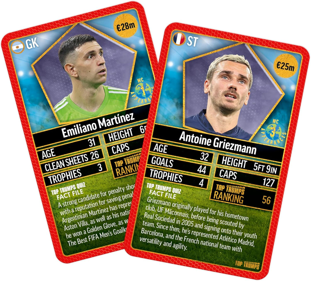 Top Trumps World Football Stars Top 200 (Pack 4)