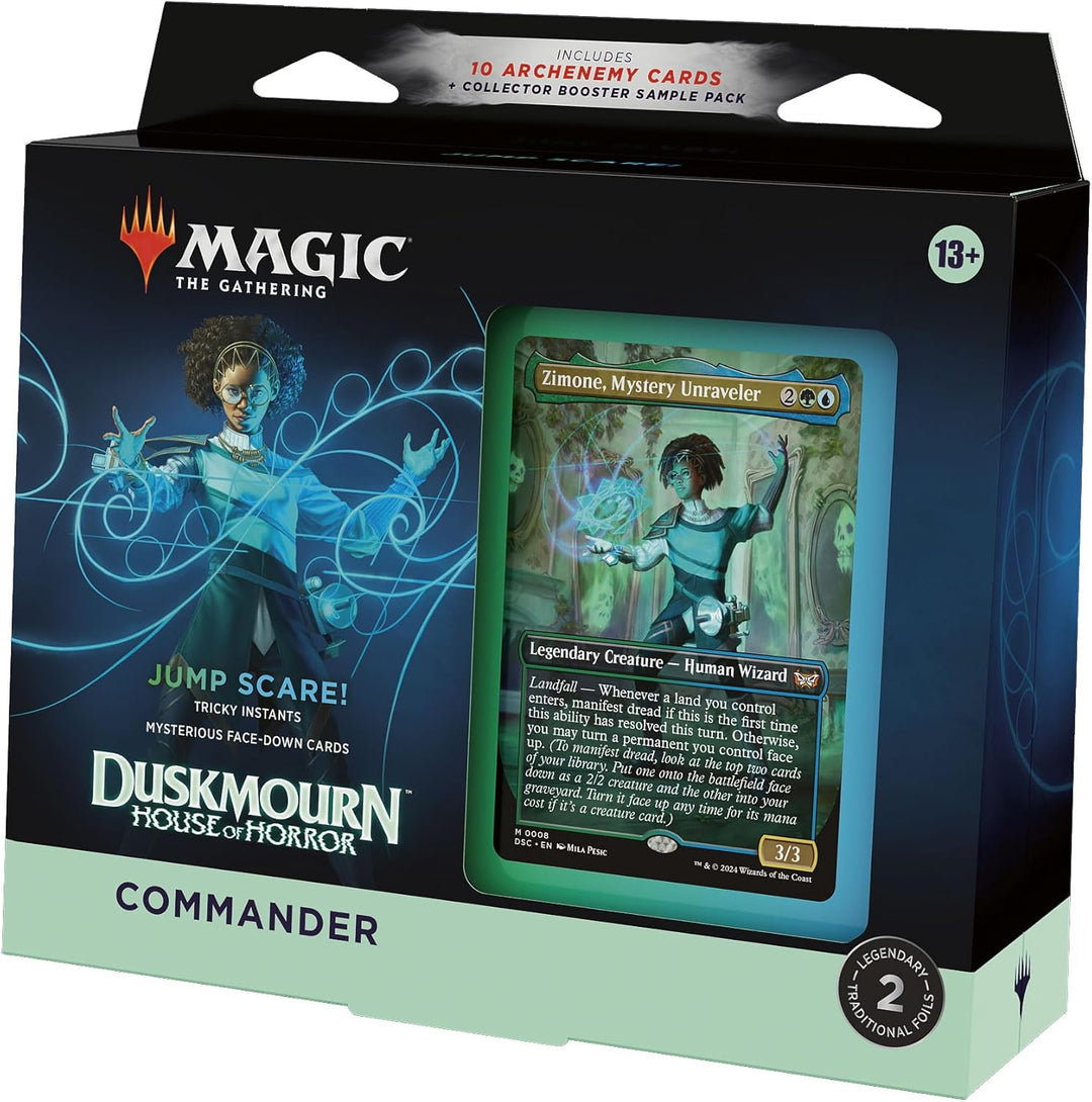 Magic: The Gathering Duskmourn: House of Horror Commander Deck - Jump Scare! Commander Deck - Jump Scare!