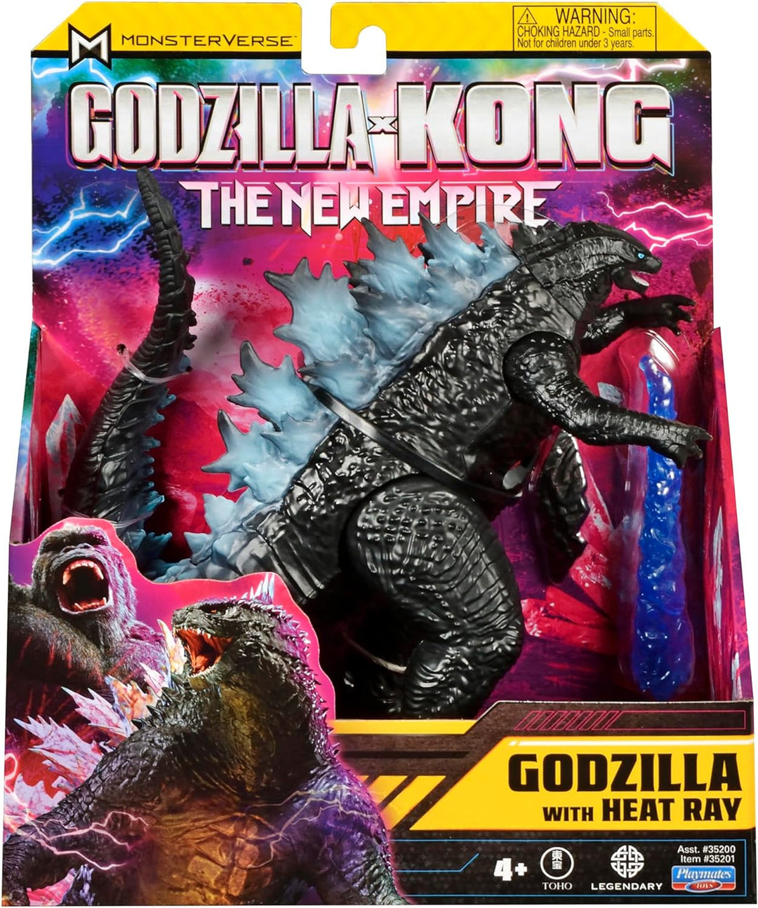 Godzilla x Kong The New Empire 6" Godzilla with Heat Ray Action Figure