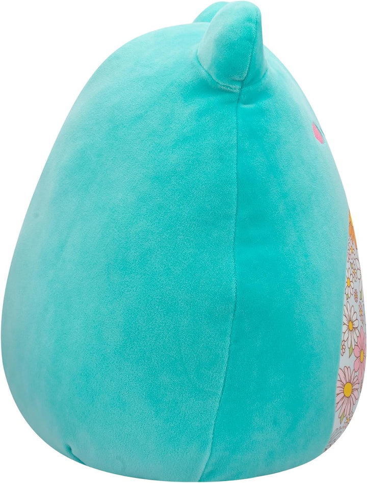 Squishmallows 7.5"Aqua Frog With Floral Belly Plush