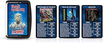 Top Trumps Limited Edition Iron Maiden Card Game