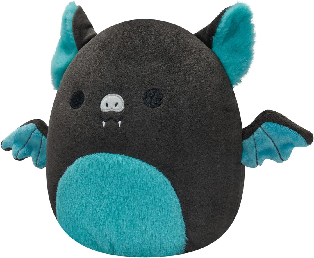 Squishmallows 7.5" Black and Teal Fruit Bat Plush