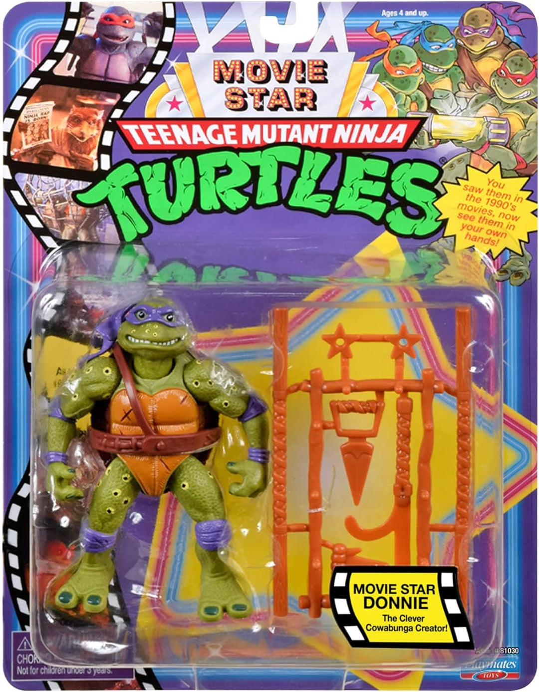 Teenage Mutant Ninja Turtles Movie Star Donnie Action Figure