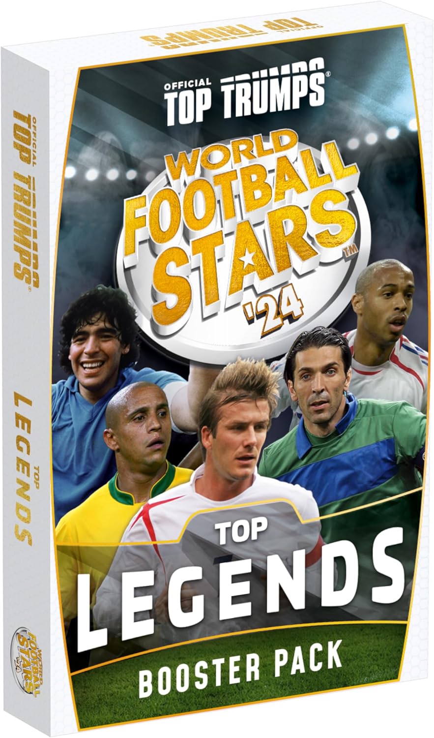 Top Trumps World Football Stars 2024 The Top 200 Starter Kit