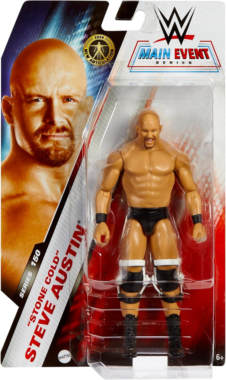 WWE Main Event Series Stone Cold Steve Austin Action Figure