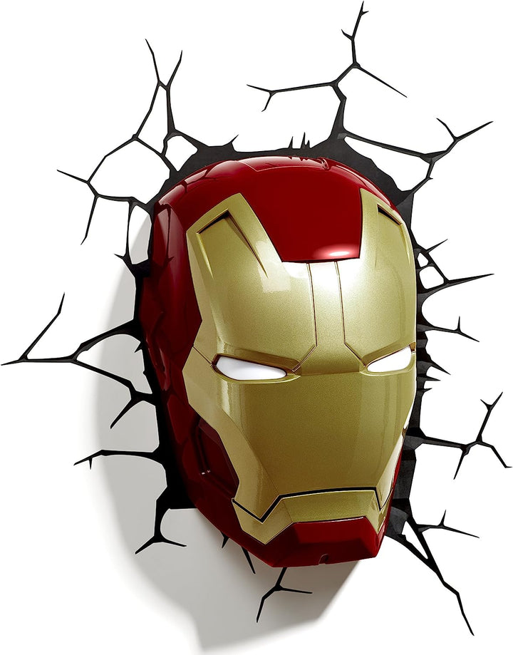 Marvel Iron Man 3D Wall-Mounted Deco Light